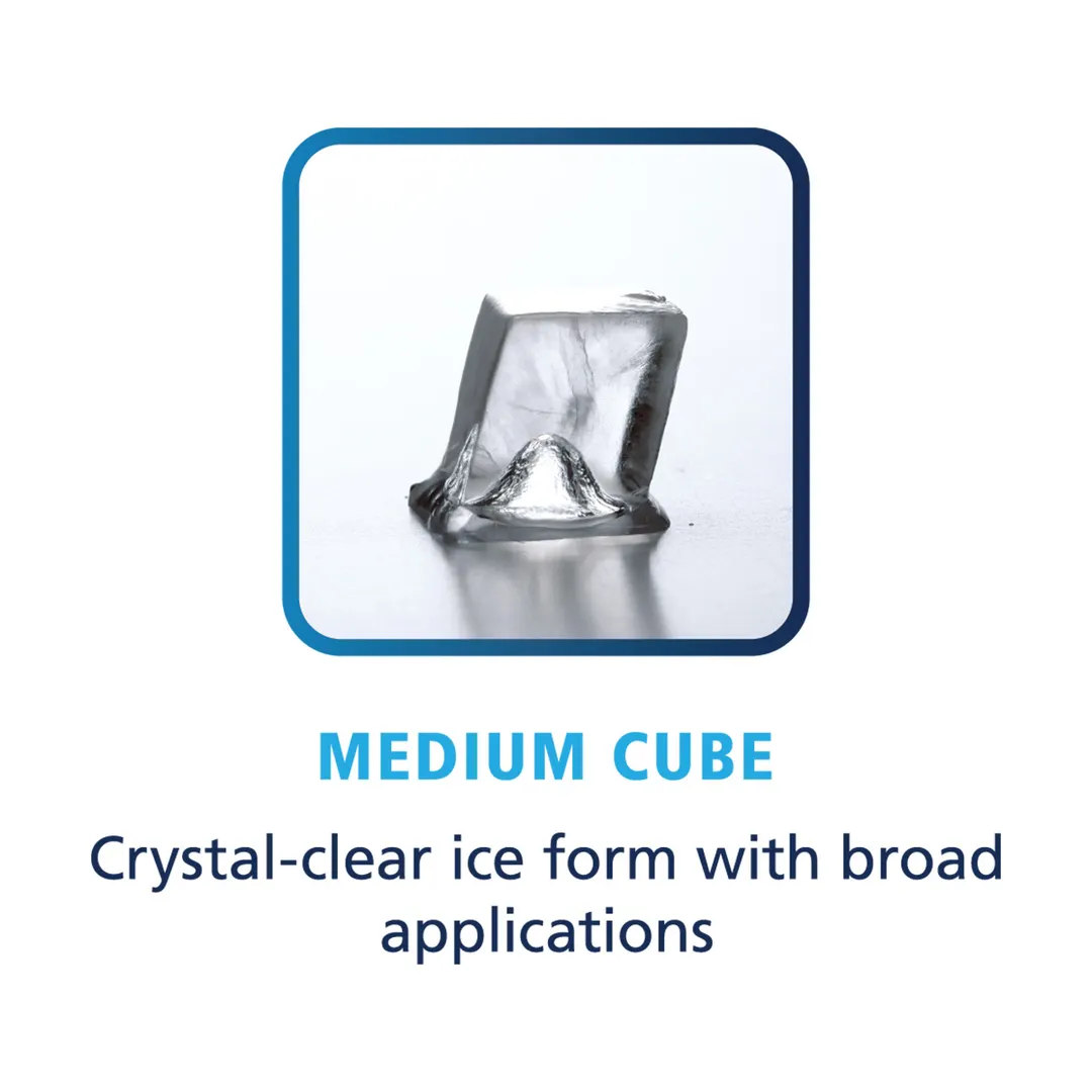 Scotsman MC0322MAX-1 Ice Maker Head, 22" Cube Style, 362 lb/24 hr Capacity, Steel, ICELINQ App