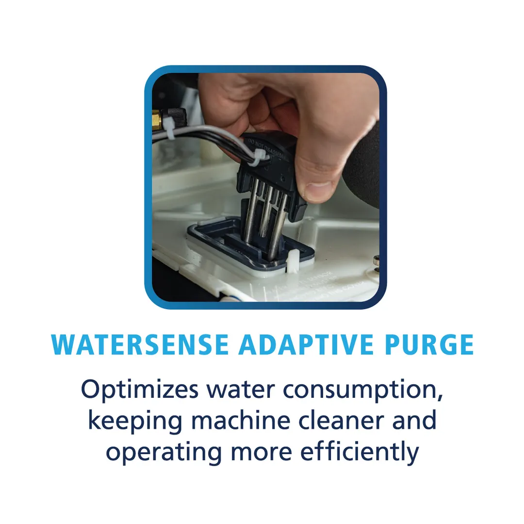 Scotsman MC0322MAX-1 Ice Maker Head, 22" Cube Style, 362 lb/24 hr Capacity, Steel, ICELINQ App