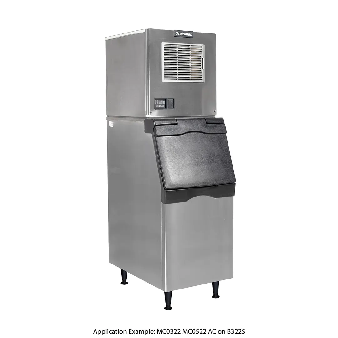 Scotsman MC0322SAX-1 Cube‑Style Ice Maker Head, 22" Wide, 362 lb/24 hr, Steel, R290, 115V