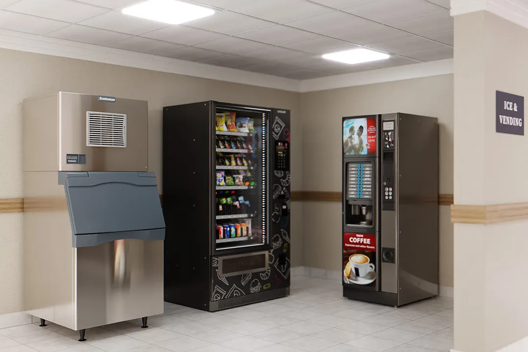 Scotsman MC0330SAX-1 Ice Maker, 30-39" Wide Stainless, 365 lb/24 hr, Air-Cooled, Bluetooth ICELINQ