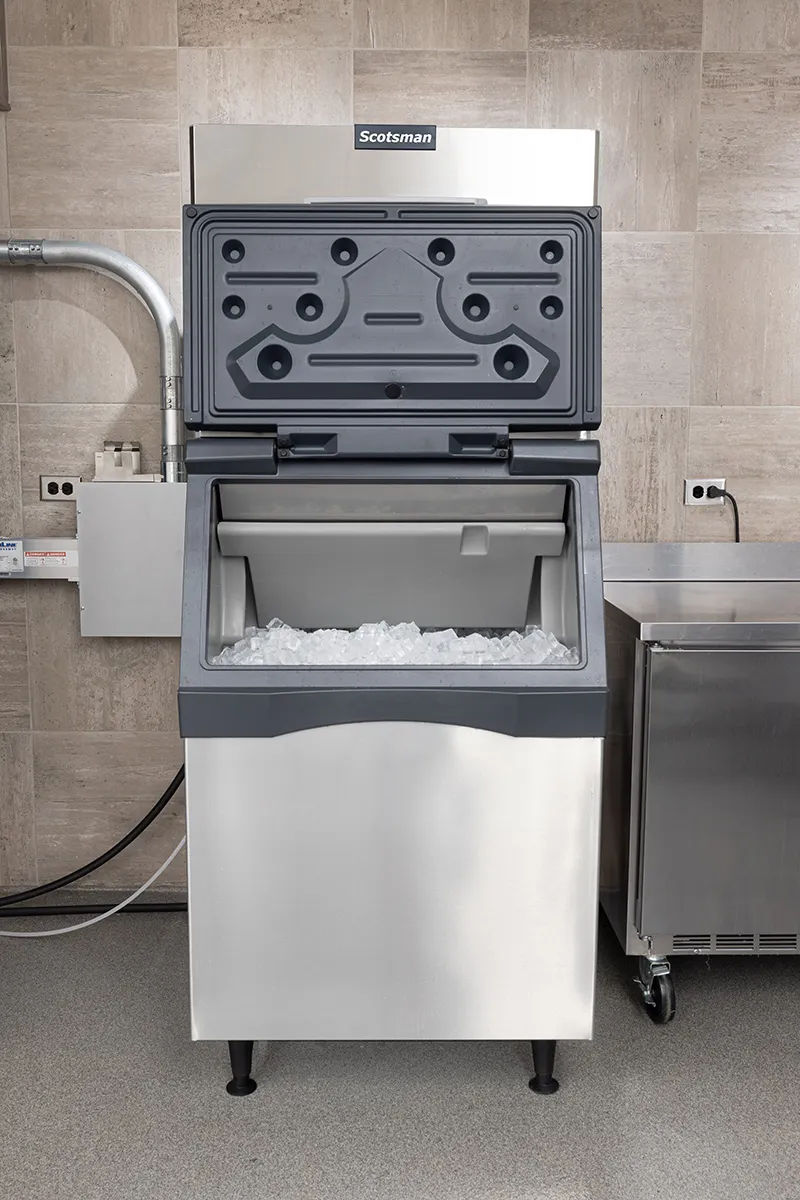 Scotsman MC0530MAX-1 Cube Ice Maker, 30"-39" Wide, 476 lb/24h, Stainless, R290 Refrigerant, 115V