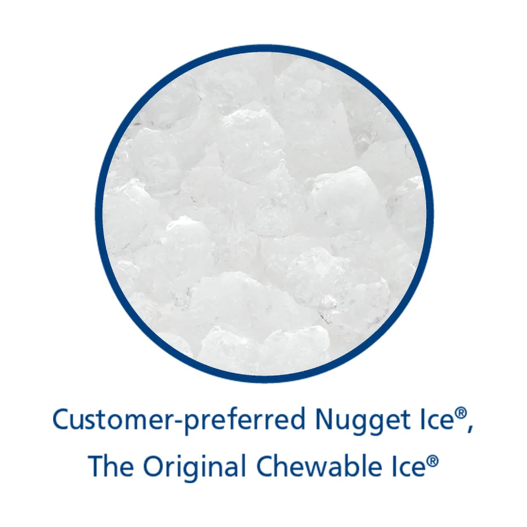 Scotsman NS0422AX-1 Nugget Ice Maker, 430 lb/24 hr, Stainless Steel, Air-Cooled, AgION Antimicrobial