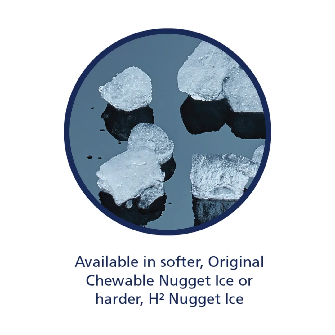 Scotsman NS0622AX-1 Nugget Ice Maker Head, 664 lb/24h, Air‑Cooled, Steel Finish, 115V, NSF Certified