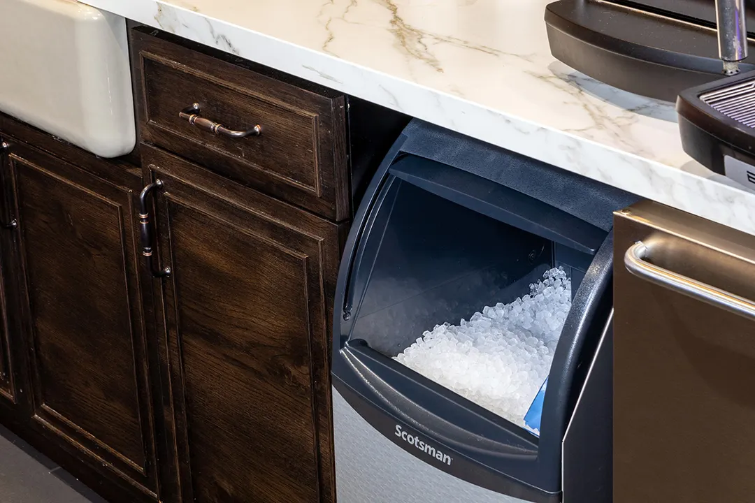 Scotsman UN0815AX-1 Undercounter Nugget Ice Maker, 15" 99 lb/Day, 36 lb Bin, ENERGY STAR, R290A