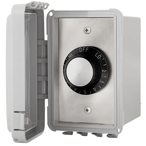 Schwank JM-4220-XX JM-4220-XX Electric Heater INF Input Regulator: Single - Surface Mount c/w Weatherproof Gang Box and Cover