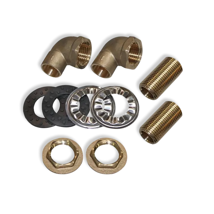 Steel Works SWWFMKLL Wall Faucet Mounting Kit