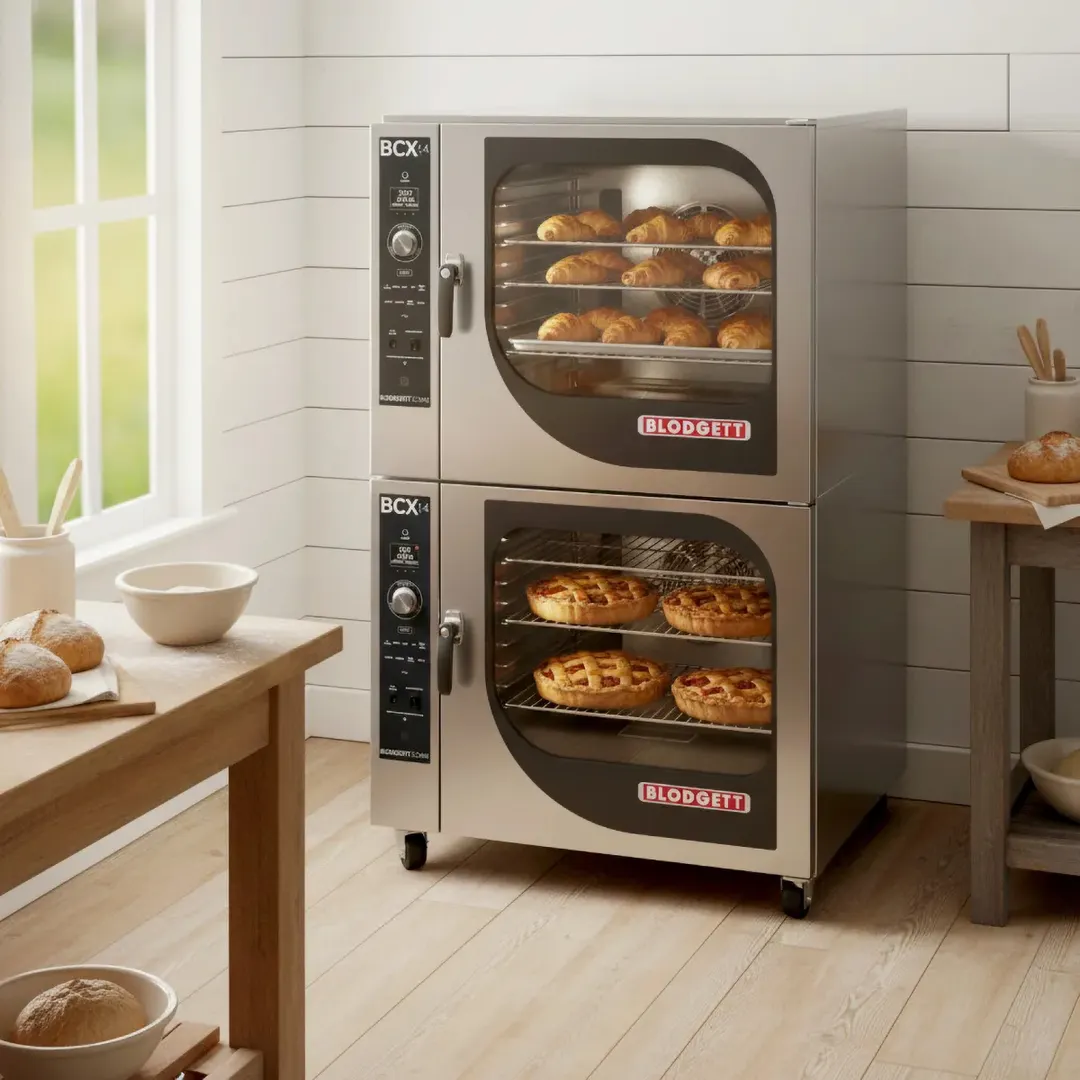 Blodgett BCX-14E DBL Full Size Double Electric Combi Oven w/ Manual Controls, 38kW