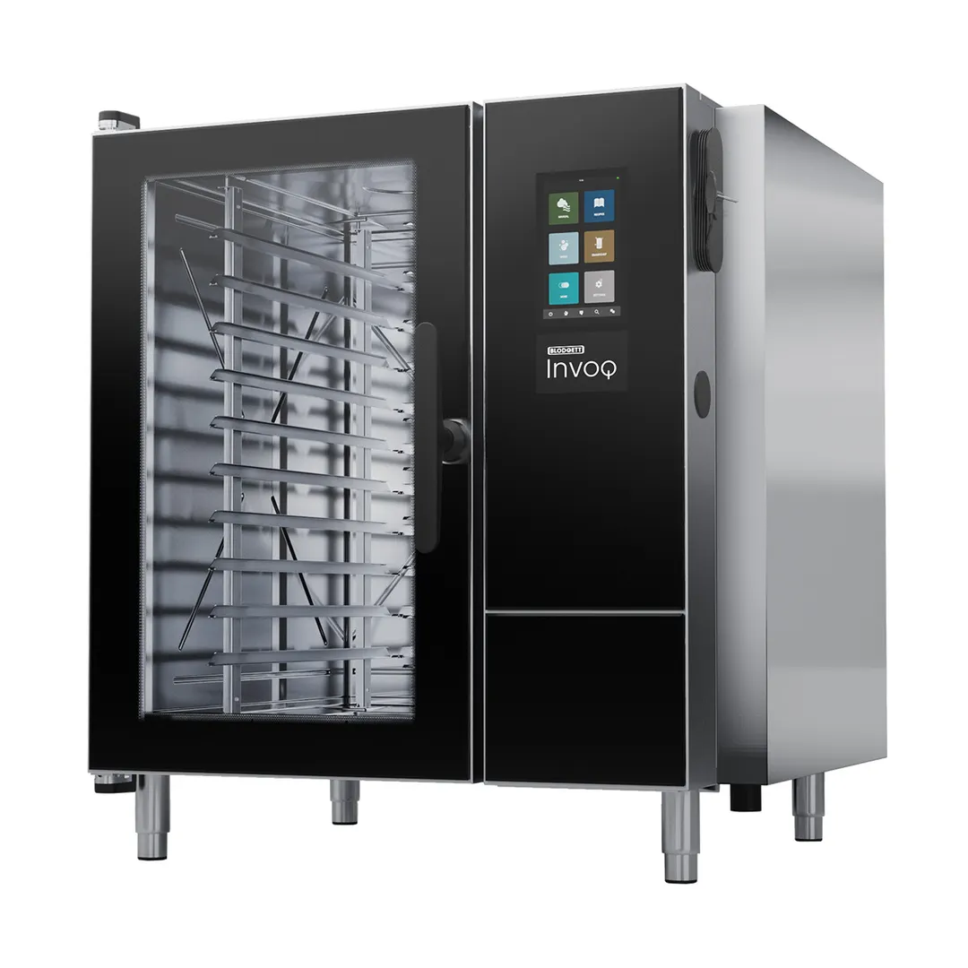 Blodgett INVOQ 61BE-PT Full Size 7 Pan Electric Combi Oven w/ Touchscreen , Boiler Steam, 208/240V