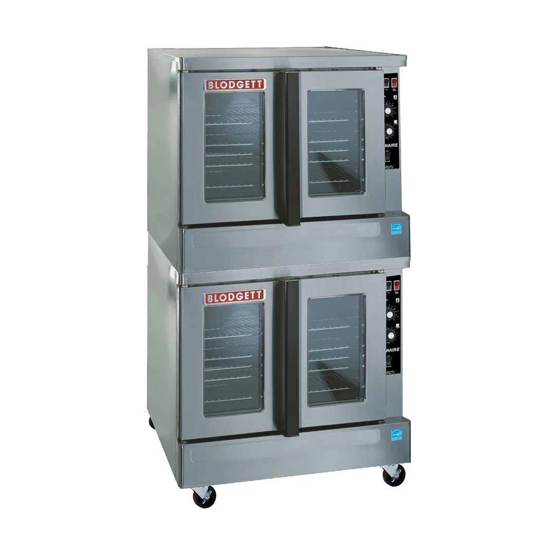 Blodgett ZEPH-100-E DBL Zephaire Double Deck Full Size Electric Convection Oven w/ Standard Depth