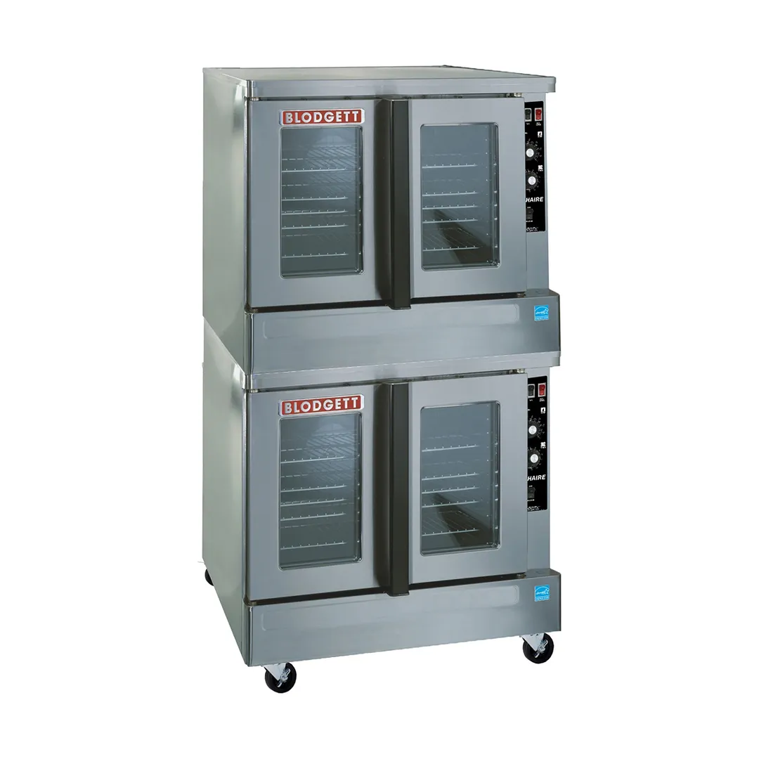 Blodgett ZEPH-200-E DBL Zephaire Double Deck Full Size Electric Convection Oven w/ Bakery Depth