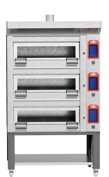 EMPERO EMP.GF-125-TRIPLE Electric Countertop Pizza Bake Oven