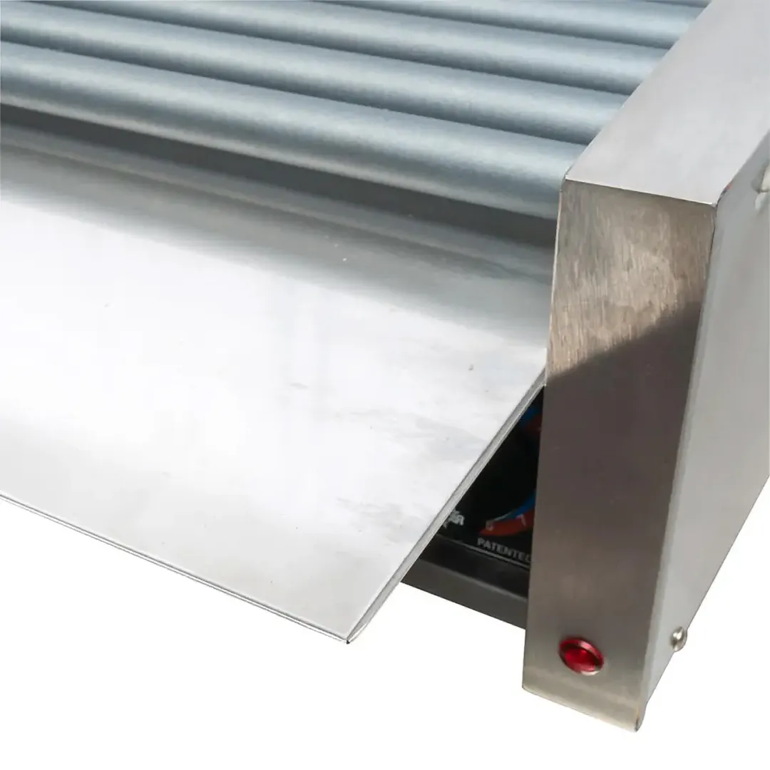 Star 30SCF Grill-Max Pro® Flat Hot Dog Grill, 30 Hot Dogs, Duratec Rollers, Analog Control