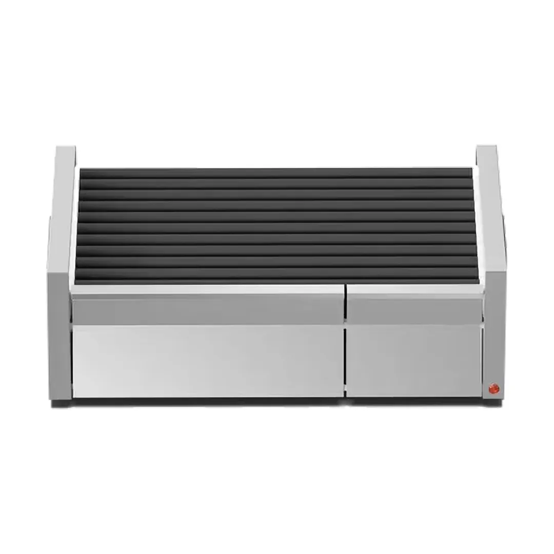 Star 45STBD Grill-Max® Hot Dog Grill, 45 Hot Dogs & 32 Buns, Staltek Rollers, Analog Contro