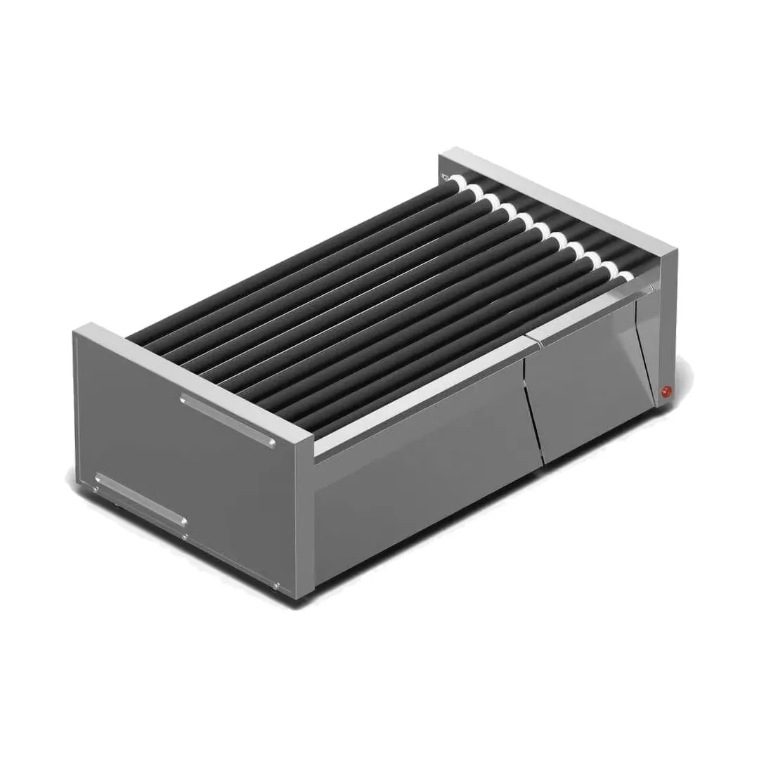 Star 45STBD Grill-Max® Hot Dog Grill, 45 Hot Dogs & 32 Buns, Staltek Rollers, Analog Contro