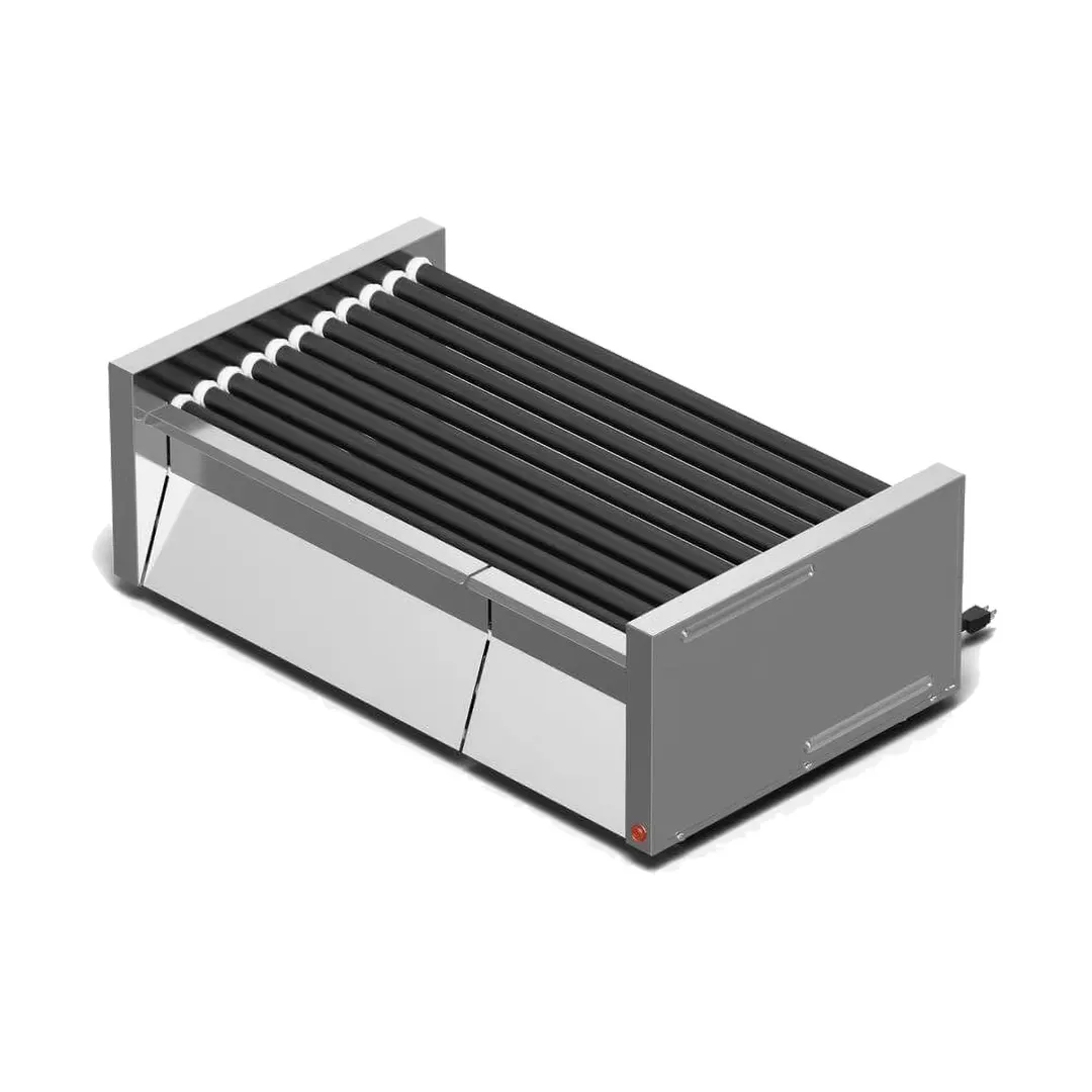 Star 45STBD Grill-Max® Hot Dog Grill, 45 Hot Dogs & 32 Buns, Staltek Rollers, Analog Contro