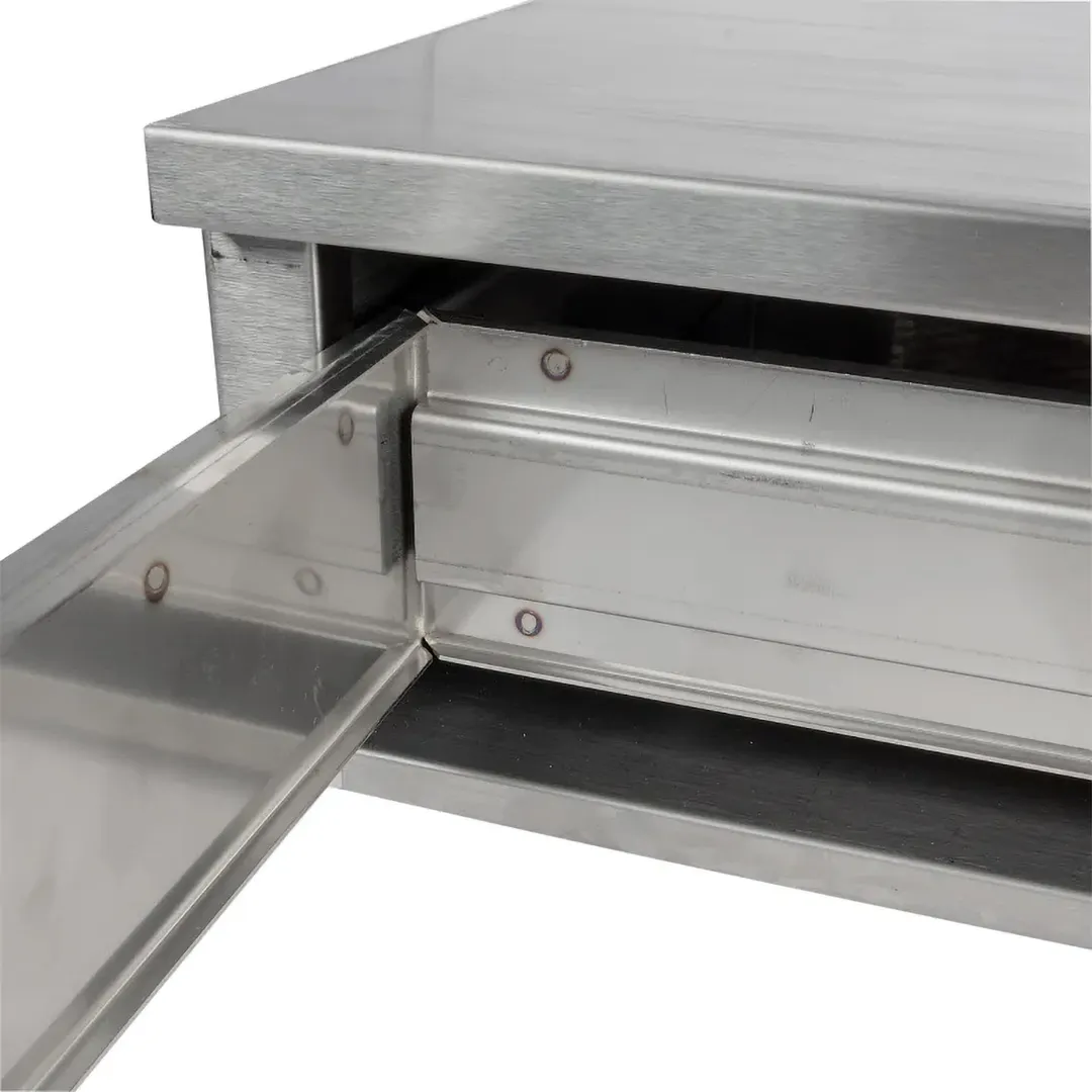 Star SS50BB Grill-Max® Hot Dog Bun Box, 64-Bun Capacity, Removable Stainless Steel Pans