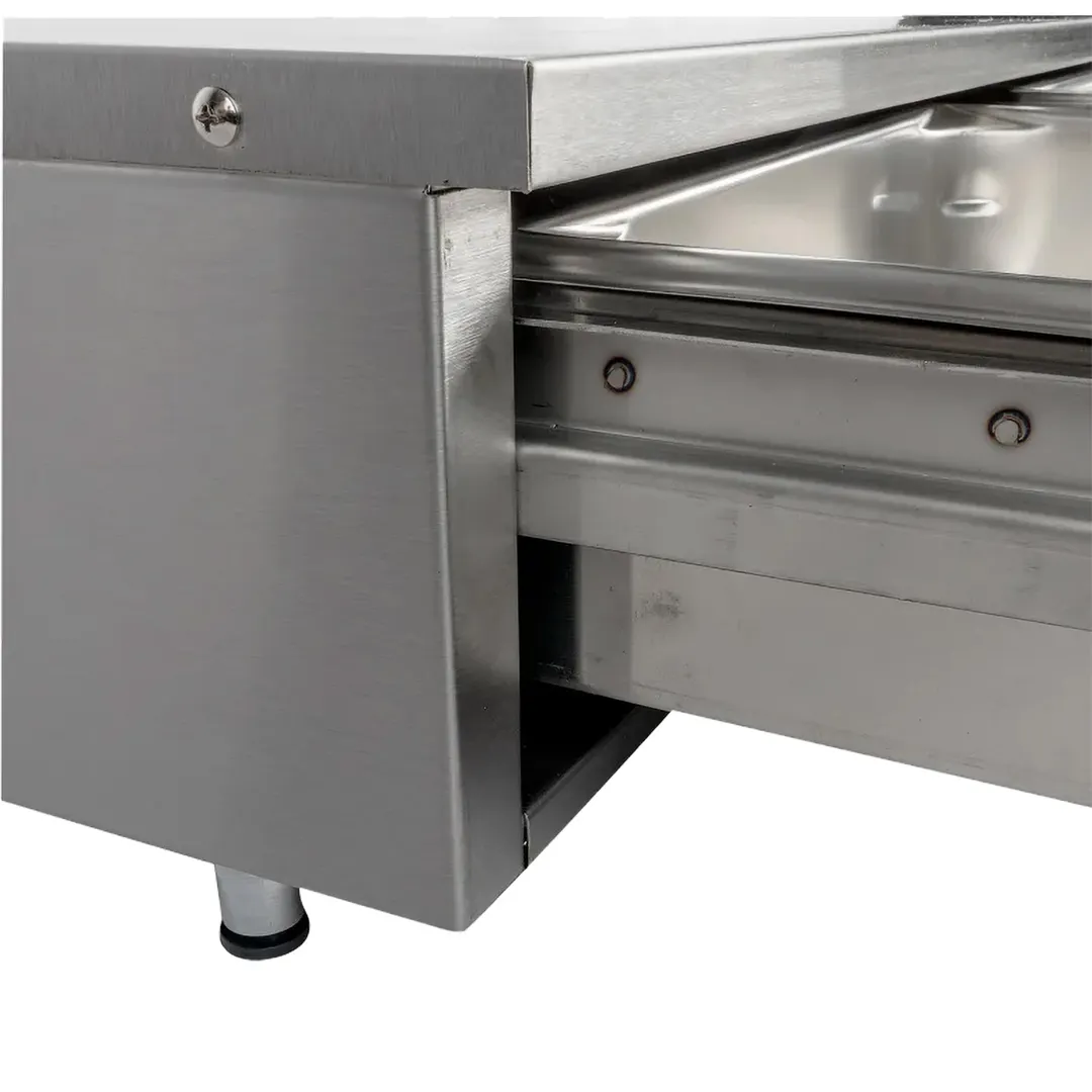 Star SS50BB Grill-Max® Hot Dog Bun Box, 64-Bun Capacity, Removable Stainless Steel Pans