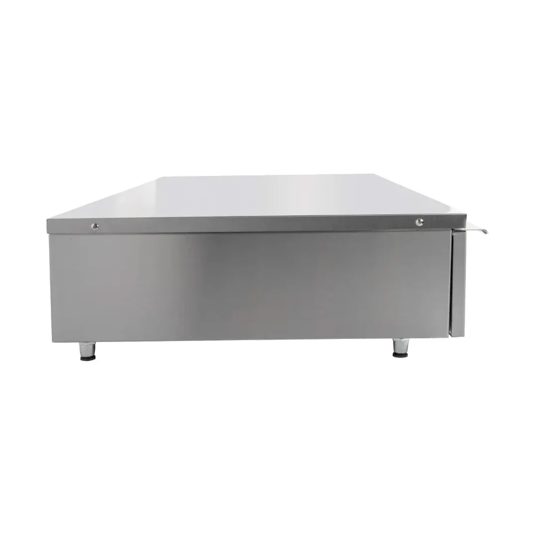 Star SS50BB Grill-Max® Hot Dog Bun Box, 64-Bun Capacity, Removable Stainless Steel Pans