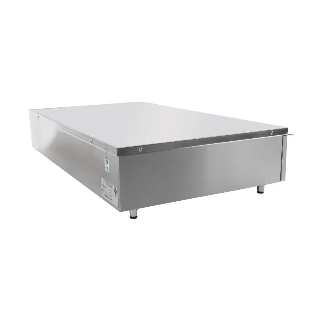 Star SS50BB Grill-Max® Hot Dog Bun Box, 64-Bun Capacity, Removable Stainless Steel Pans