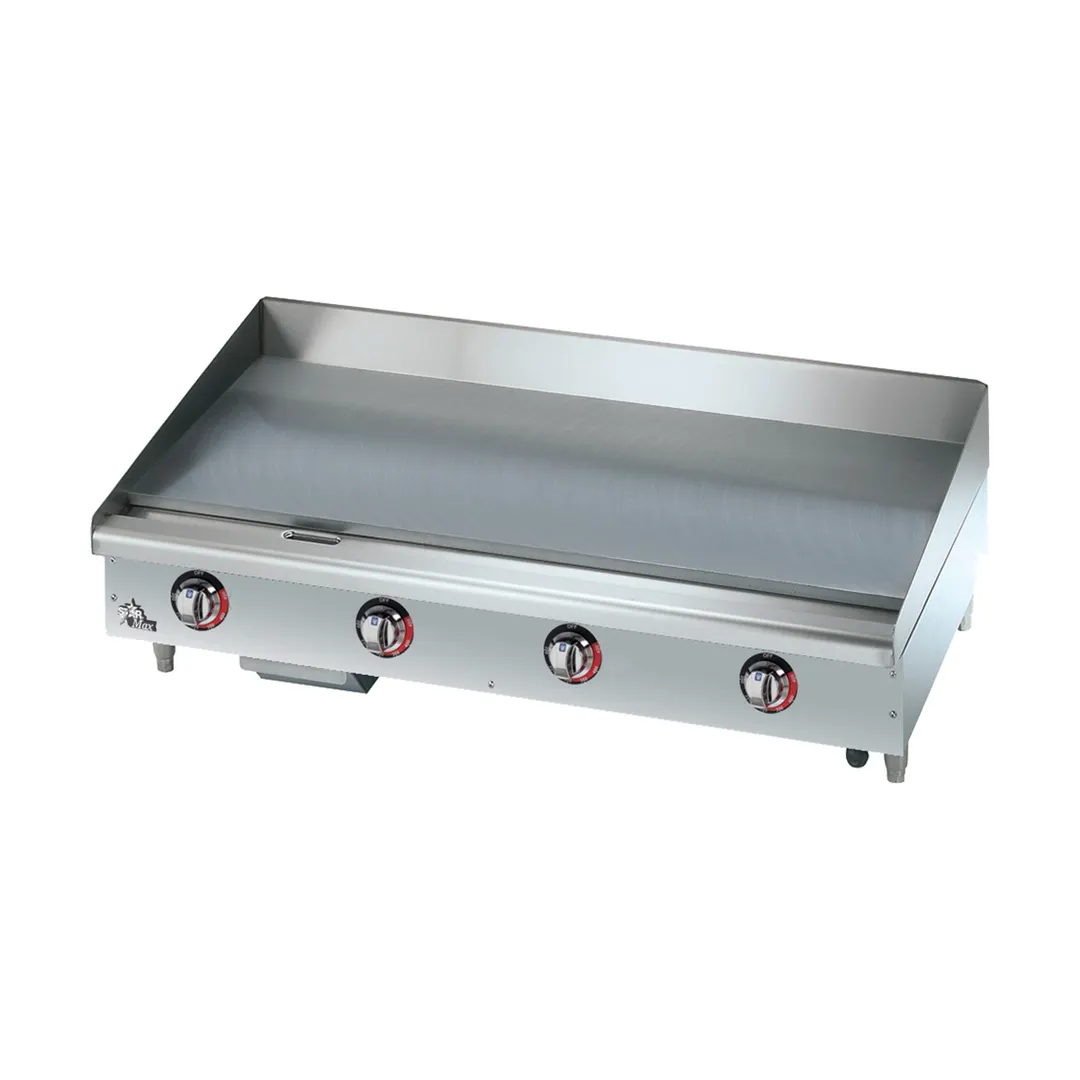 Star 548CHSF 48" Countertop Electric Griddle with Chrome Plate & Thermostatic Controls, 48" x 20.75"