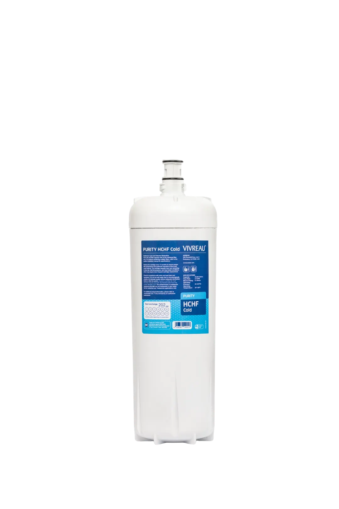 Vivreau PURITY HCHF COLD WATER FILTER EXCHANGE (2640044) Water Filtration System Cartridge