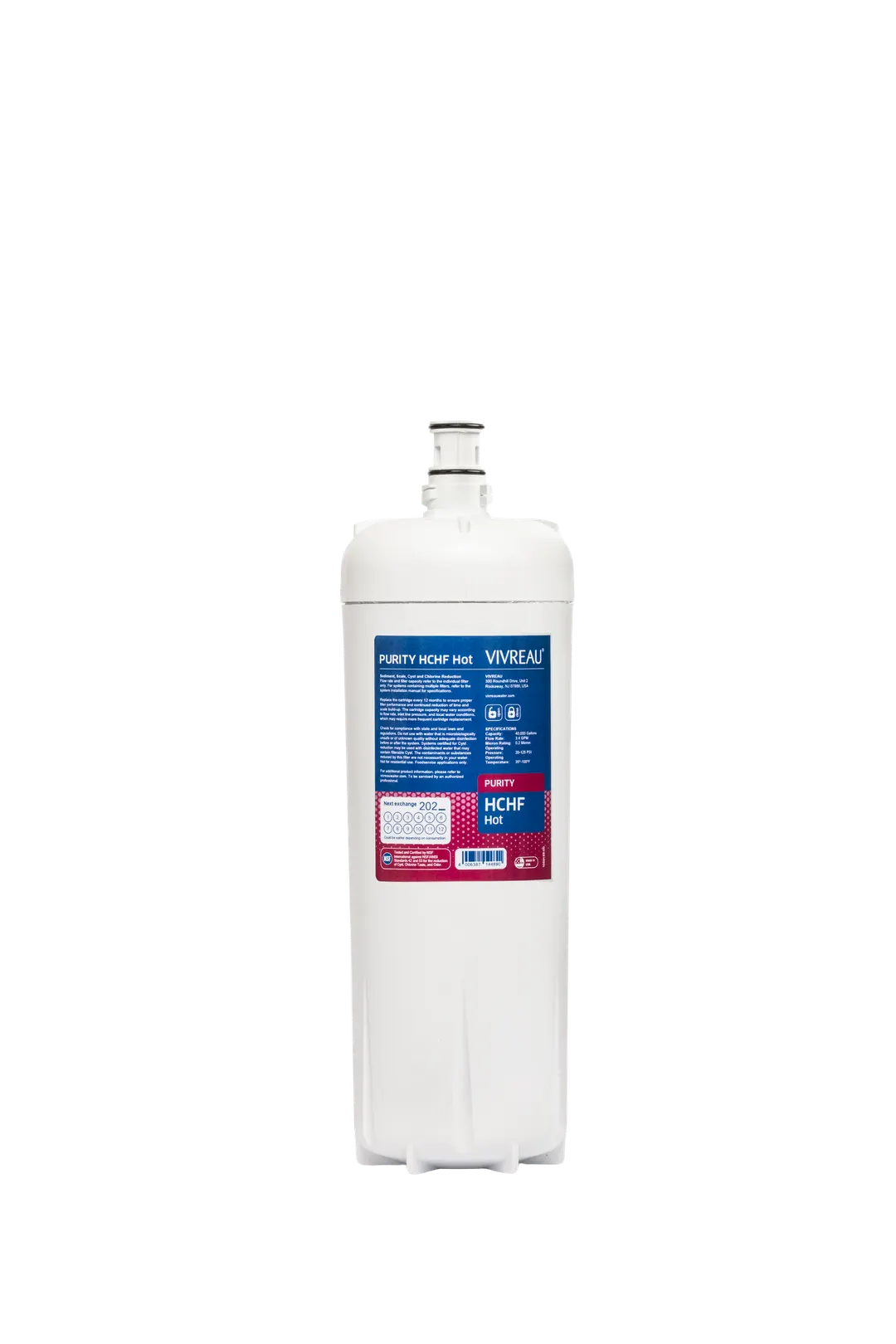 Vivreau PURITY HCHF HOT WATER FILTER EXCHANGE (2640045) Water Filtration System Cartridge
