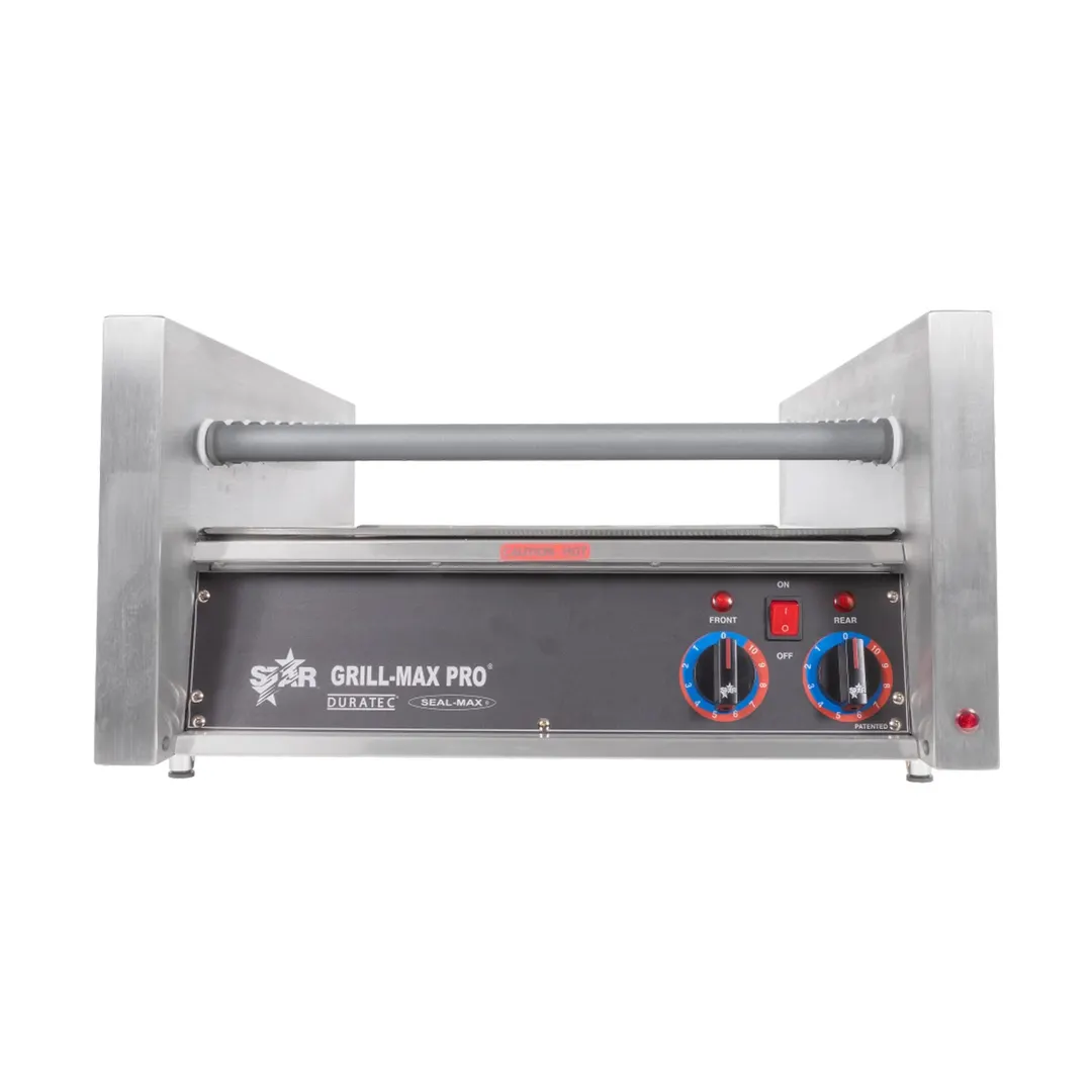 Star 30SC Grill-Max® Hot Dog Grill, 30 Dogs, Duratec Rollers, Stadium Seating, Analog Control
