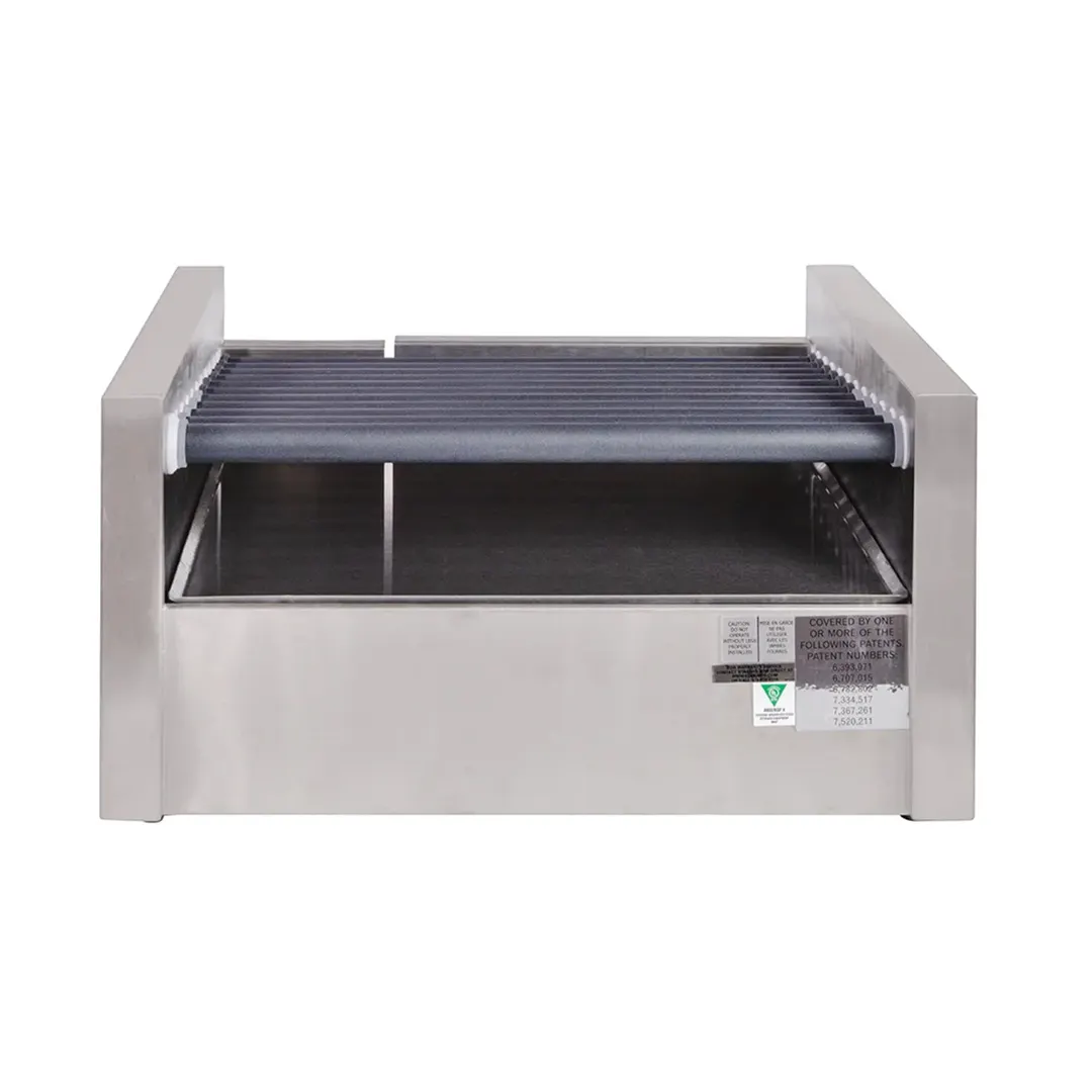 Star 30SCBD Grill-Max® Hot Dog Grill, 30 Hot Dogs & 32 Buns, Duratec Rollers, Analog Control