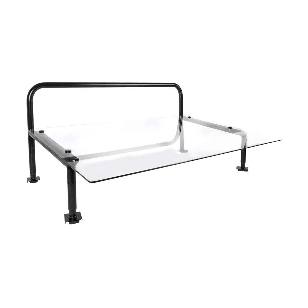 Star 50SG-G Grill-Max® Hot Dog Roller Grill Sneeze Guard, 36x20" Grills, Tempered Glass Canopy