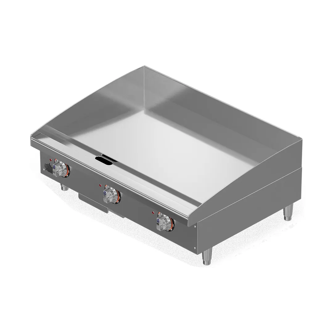 Star 536TGF 36" Countertop Electric Griddle with Steel Plate & Thermostatic Controls, 36" x 20.75"