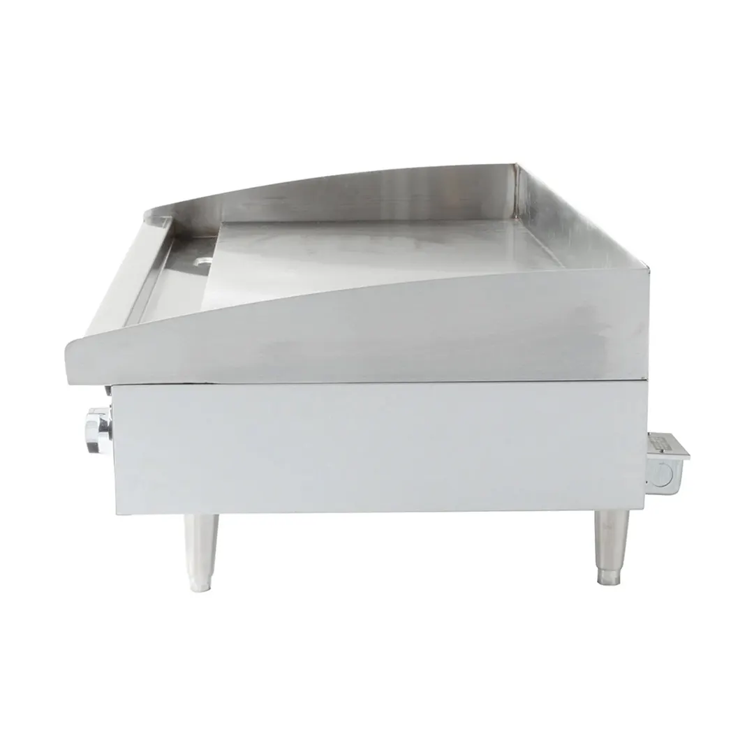Star 548TGF 48" Countertop Electric Griddle with Steel Plate & Thermostatic Controls, 48" x 20.75"