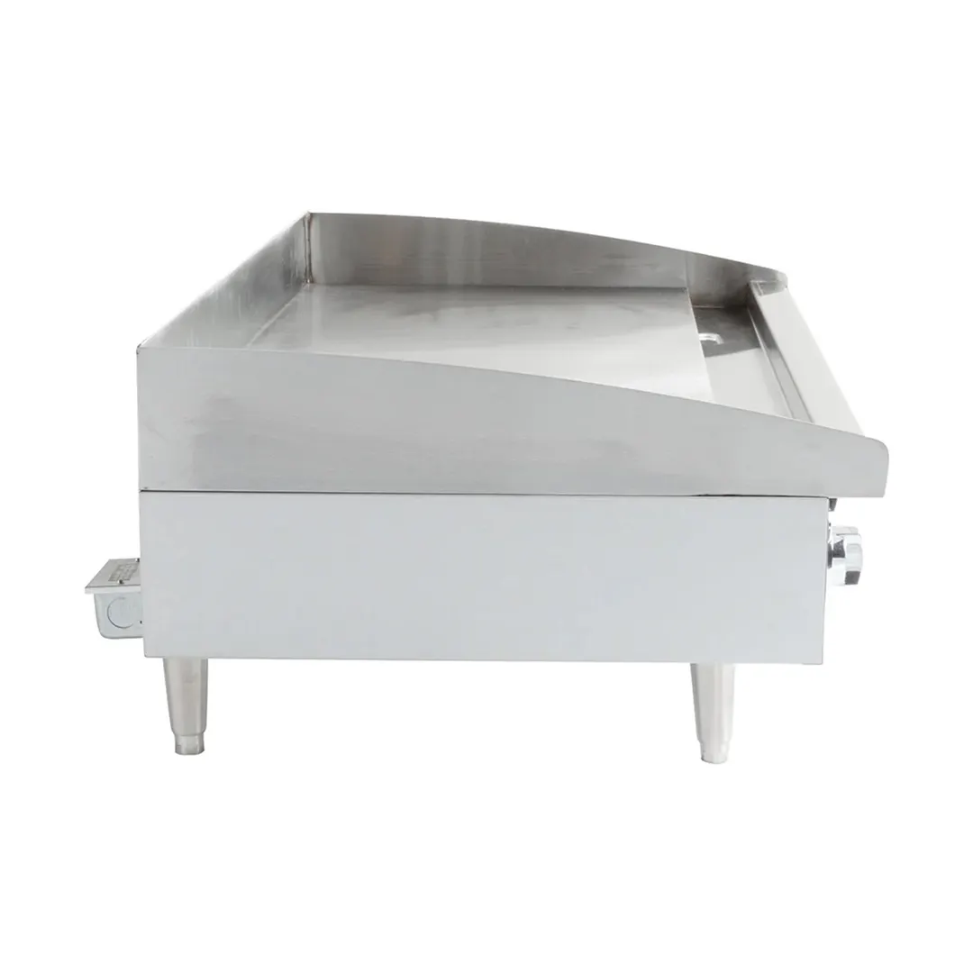 Star 548TGF 48" Countertop Electric Griddle with Steel Plate & Thermostatic Controls, 48" x 20.75"