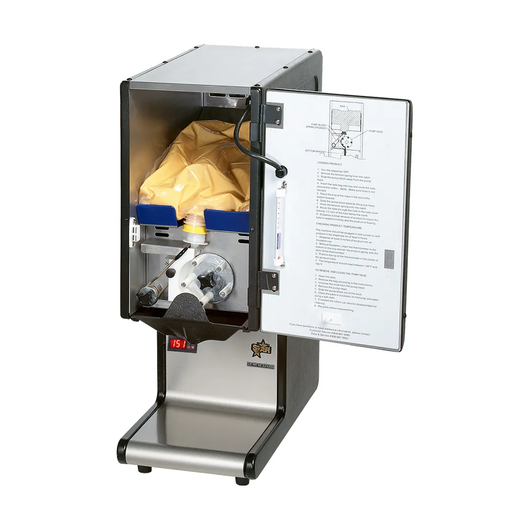 Star HPDE1H Countertop Hot Food Dispenser, One Product, 165 RPM Peristaltic Pump
