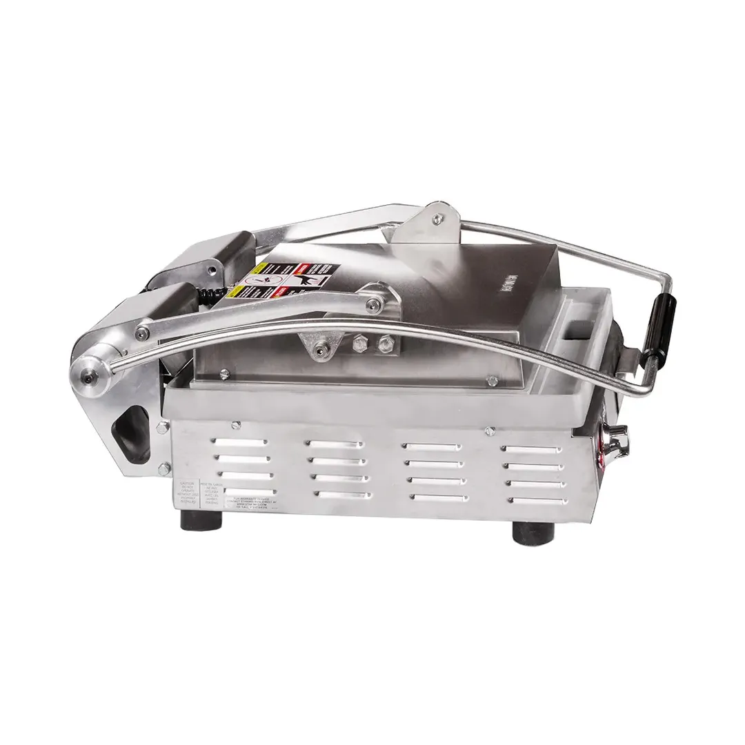 Star PST14 Single Cast Iron Panini Sandwich Grill with Smooth Plates, Manual Controls