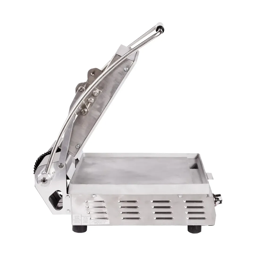Star PST14E Single Commercial Panini Press with Aluminum Smooth Plates, Electronic Controls