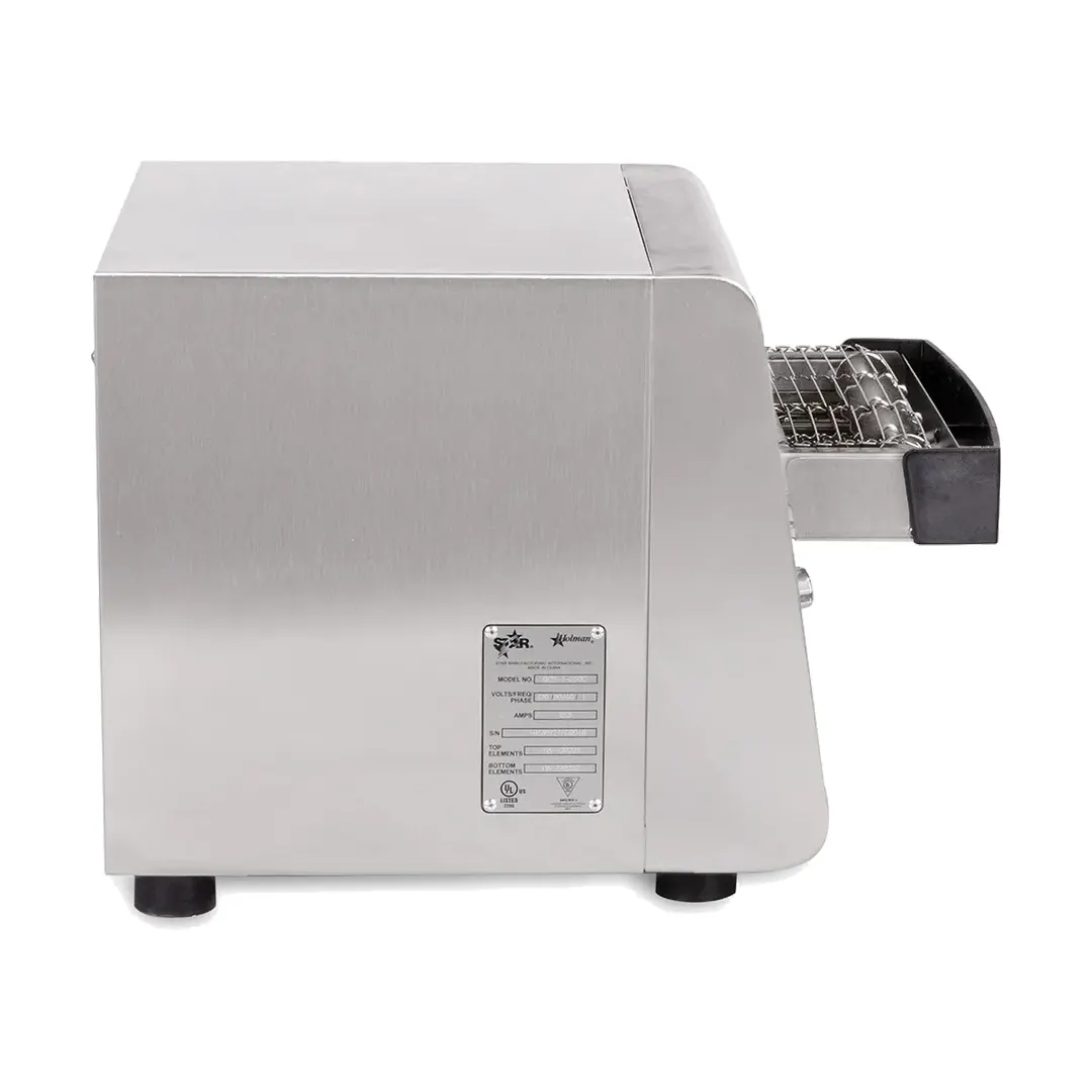 Star QCS1-350 Holman Electric Conveyor Toaster w/ Analog Control - 350 Slices/Hr