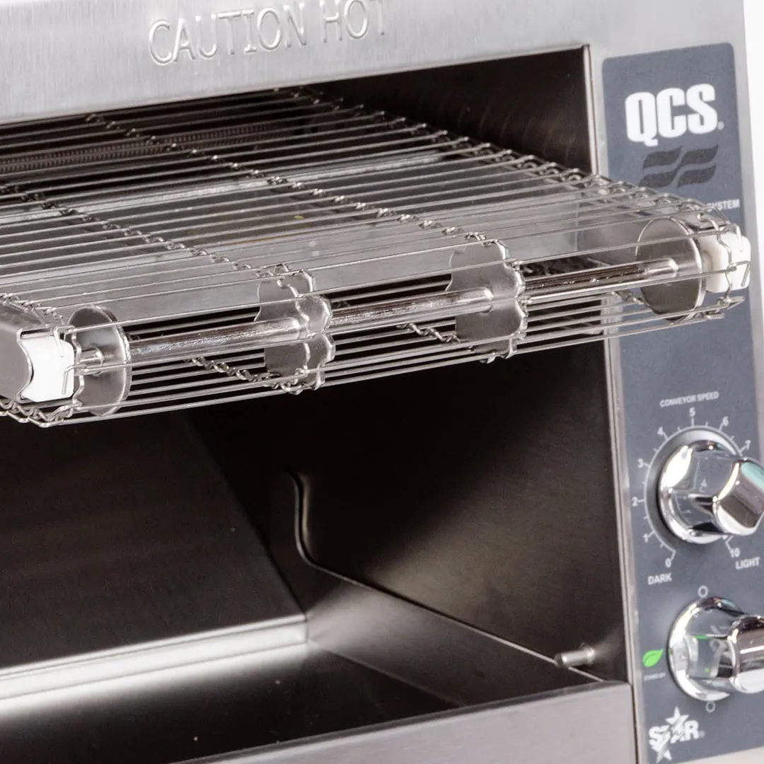 Star QCS1-350 Holman Electric Conveyor Toaster w/ Analog Control - 350 Slices/Hr