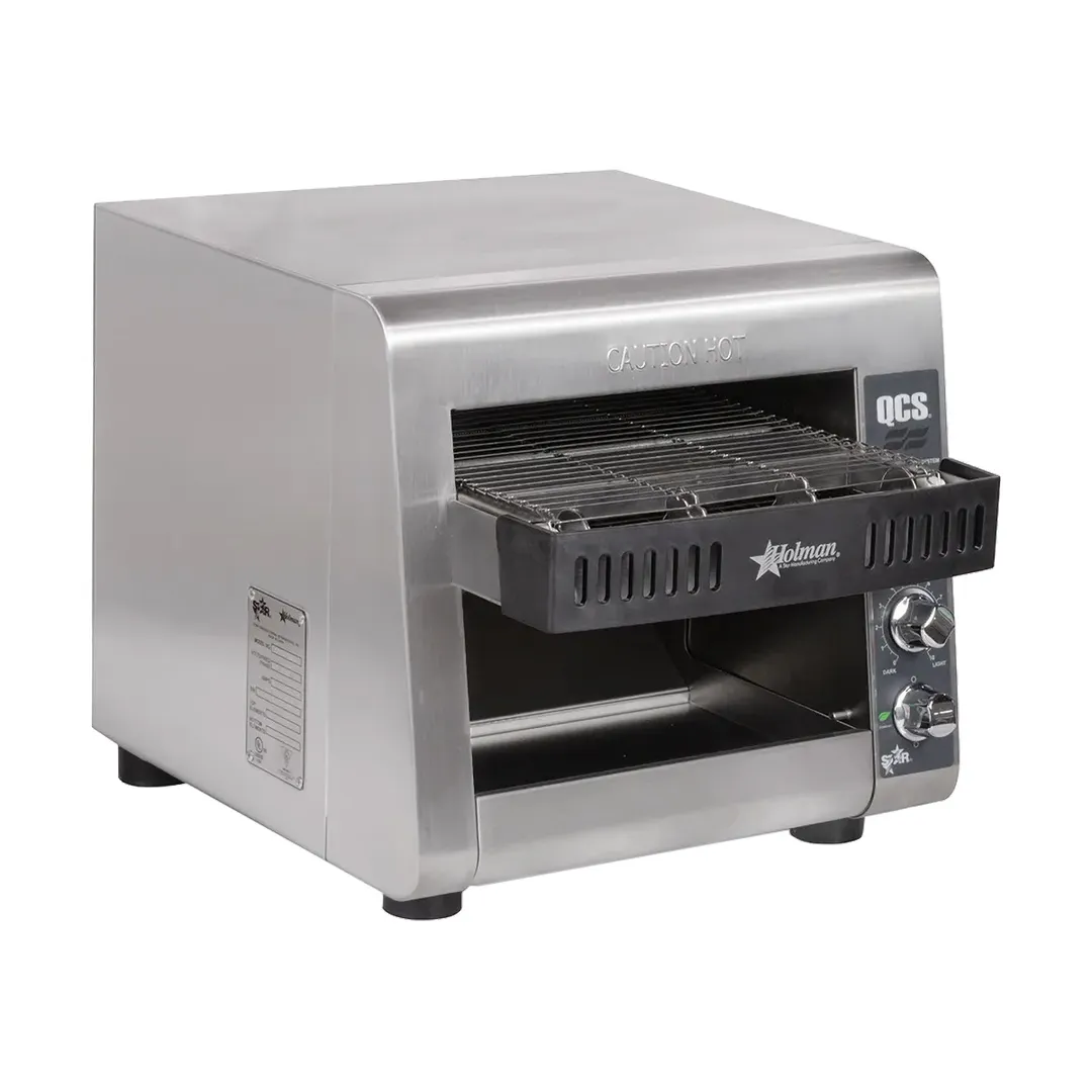 Star QCS1-350 Holman Electric Conveyor Toaster w/ Analog Control - 350 Slices/Hr