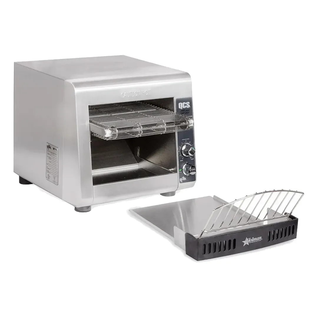 Star QCS1-350 Holman Electric Conveyor Toaster w/ Analog Control - 350 Slices/Hr