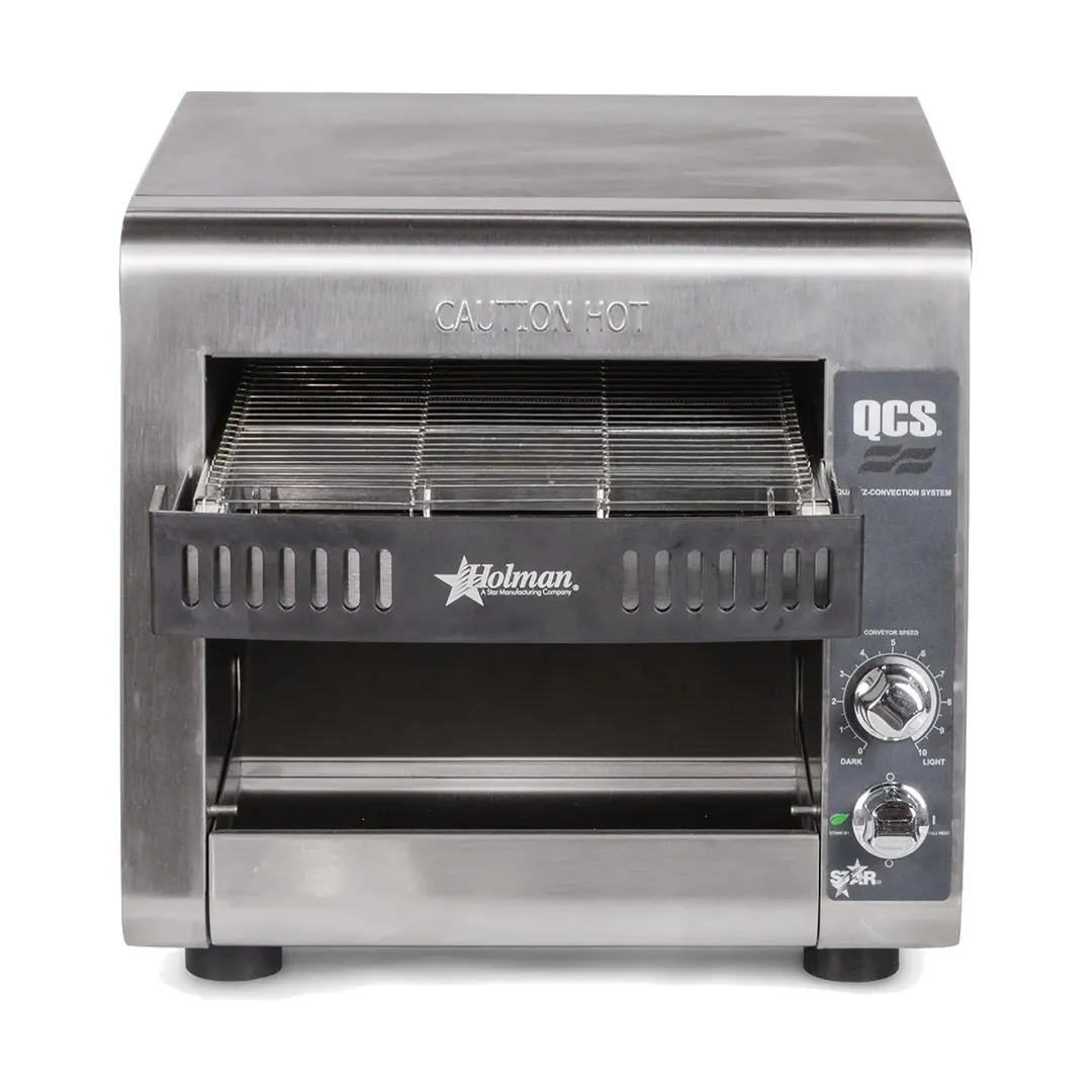 Star QCS1-350 Holman Electric Conveyor Toaster w/ Analog Control - 350 Slices/Hr