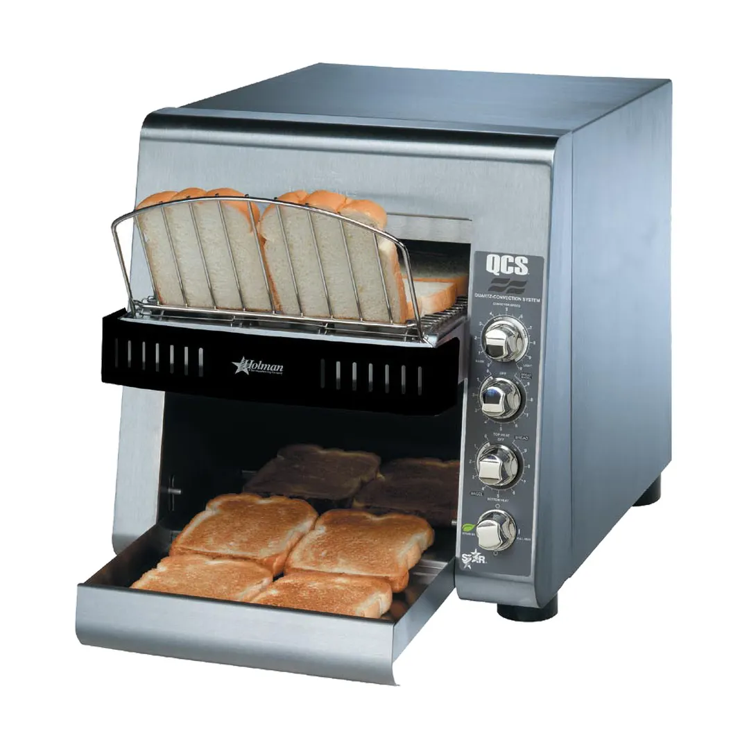 Star QCS2-800 Holman Qcs® Electric Conveyor Toaster w/ Analog  Control, Horizontal - 800 slices/hr.