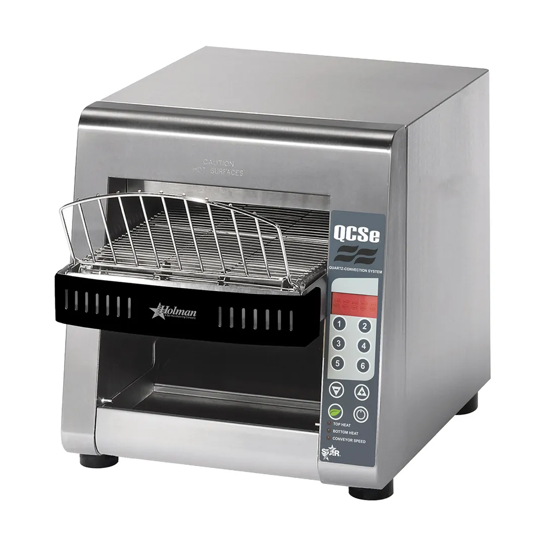 Star QCSE2-500 Qcs® Electric Conveyor Toaster w/ Electronic Control, Horizontal - 500 slices/hr.