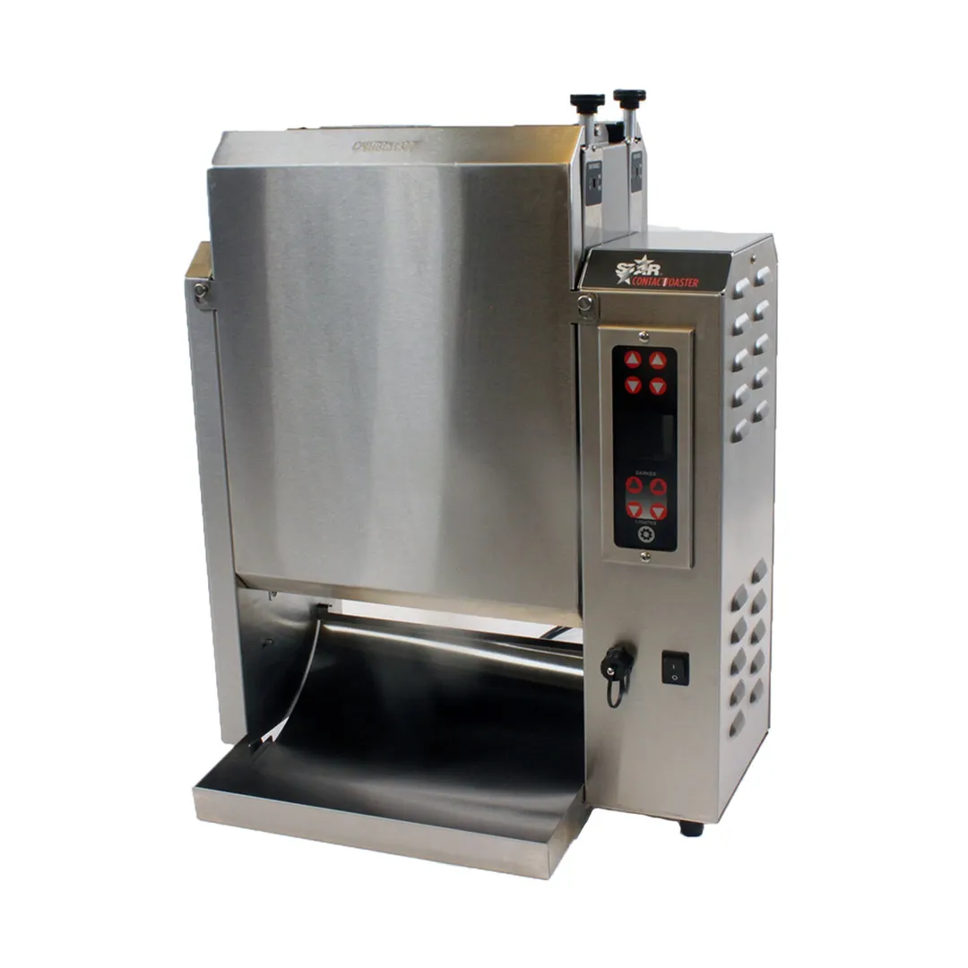 Star SCT4000E Holman Vertical Contact Toaster w/ Digital Controls, Countertop - 1,800 Buns/hr