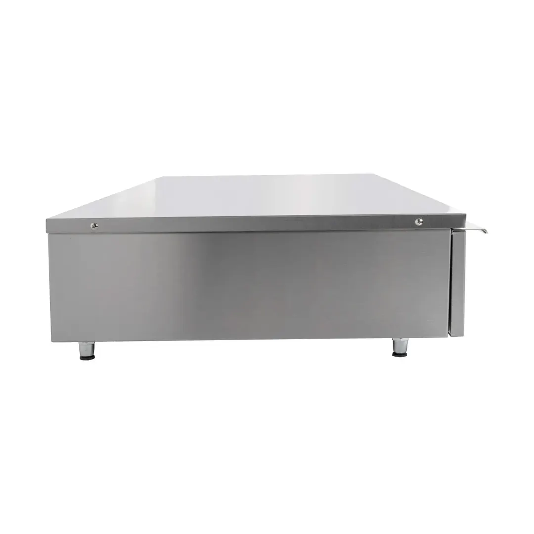 Star SS50BBC Grill-Max® Hot Dog Bun Box, 64 Buns, Self-Closing Plexiglass Door, Stainless Steel