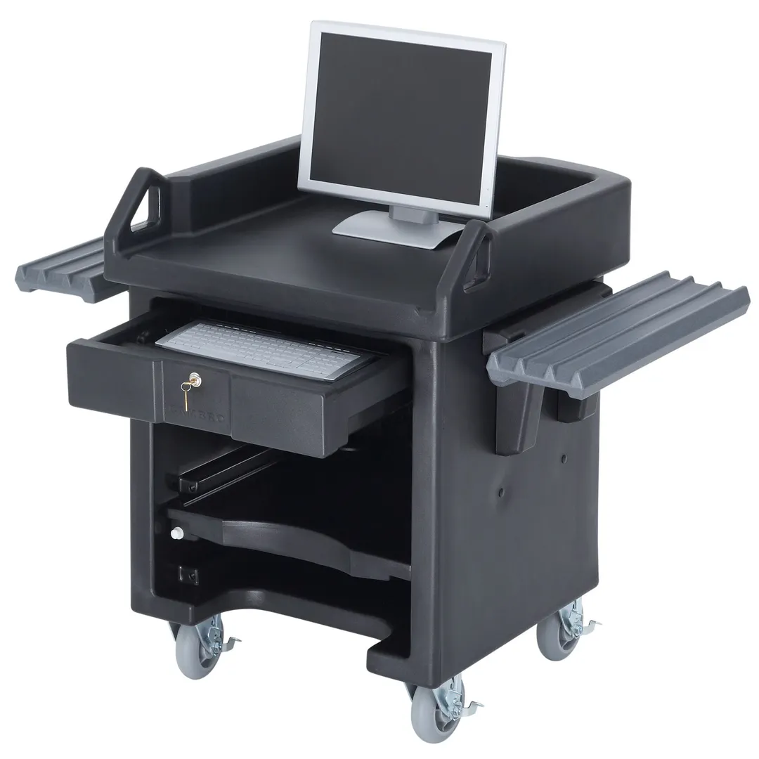 Cambro VCS32KEYT110 Versa Cart Keyboard Tray, black, NSF