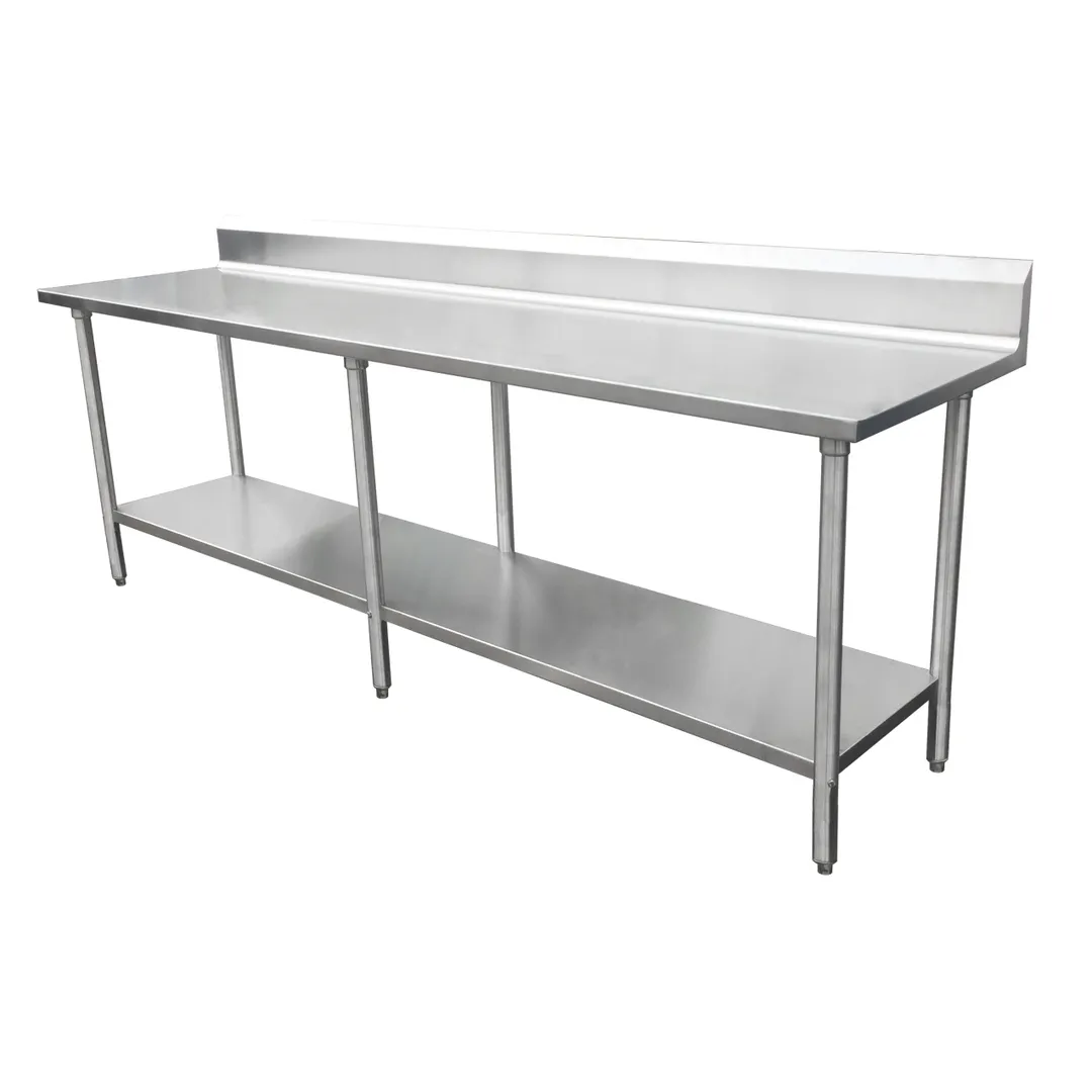 IMC Teddy WTB-30120-16 Stainless Steel Top 109" - 120" Work Table