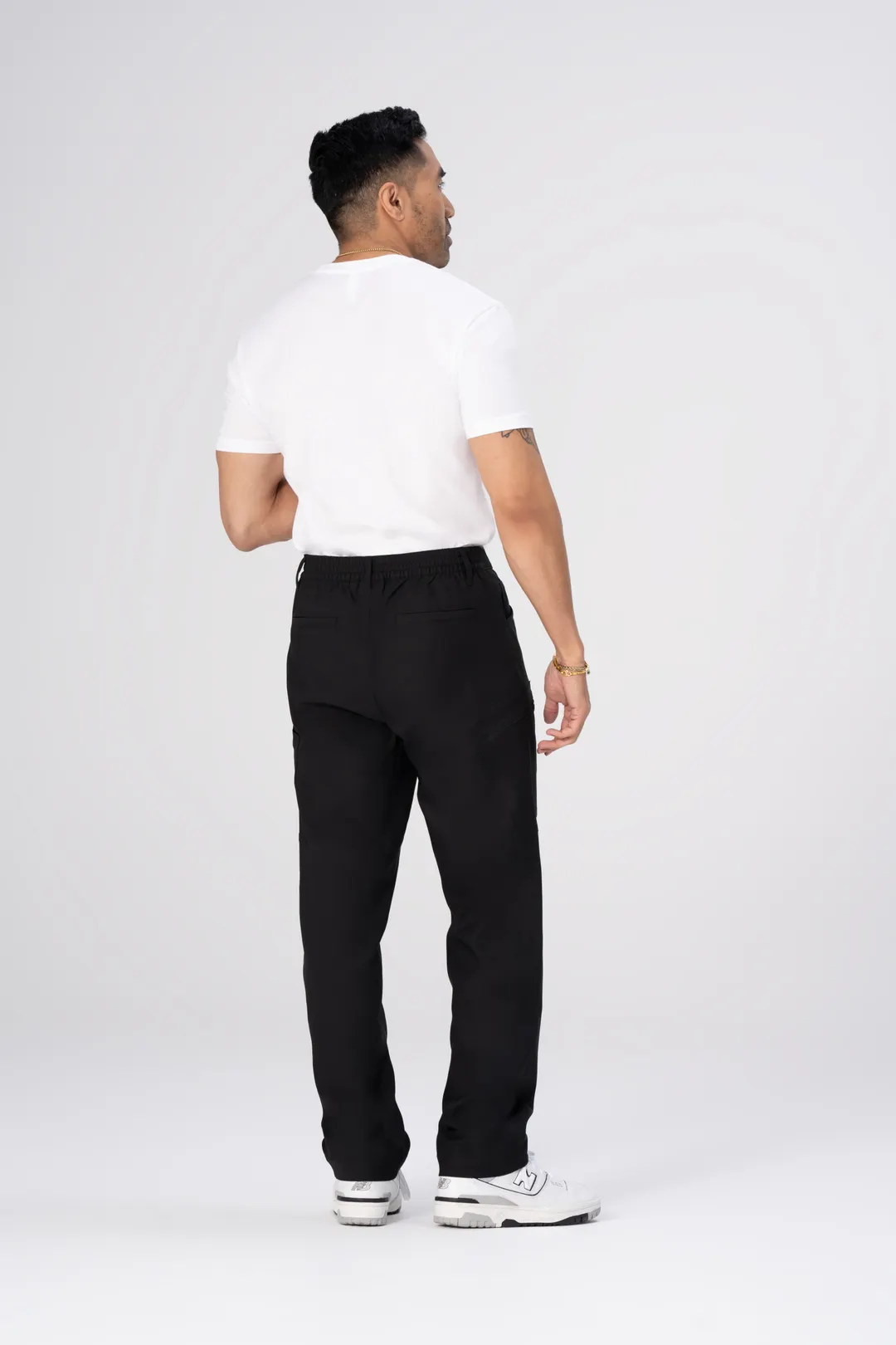 Chef Works PEC05-BLK-3XL Eaze Cargo Pants, Black, 3XL, 100% Recycled Polyester
