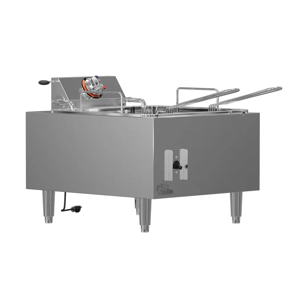 Star 301HLF Star-Max Full Pot Countertop Electric Fryer w/ 15 lbs Capacity, Twin Baskets