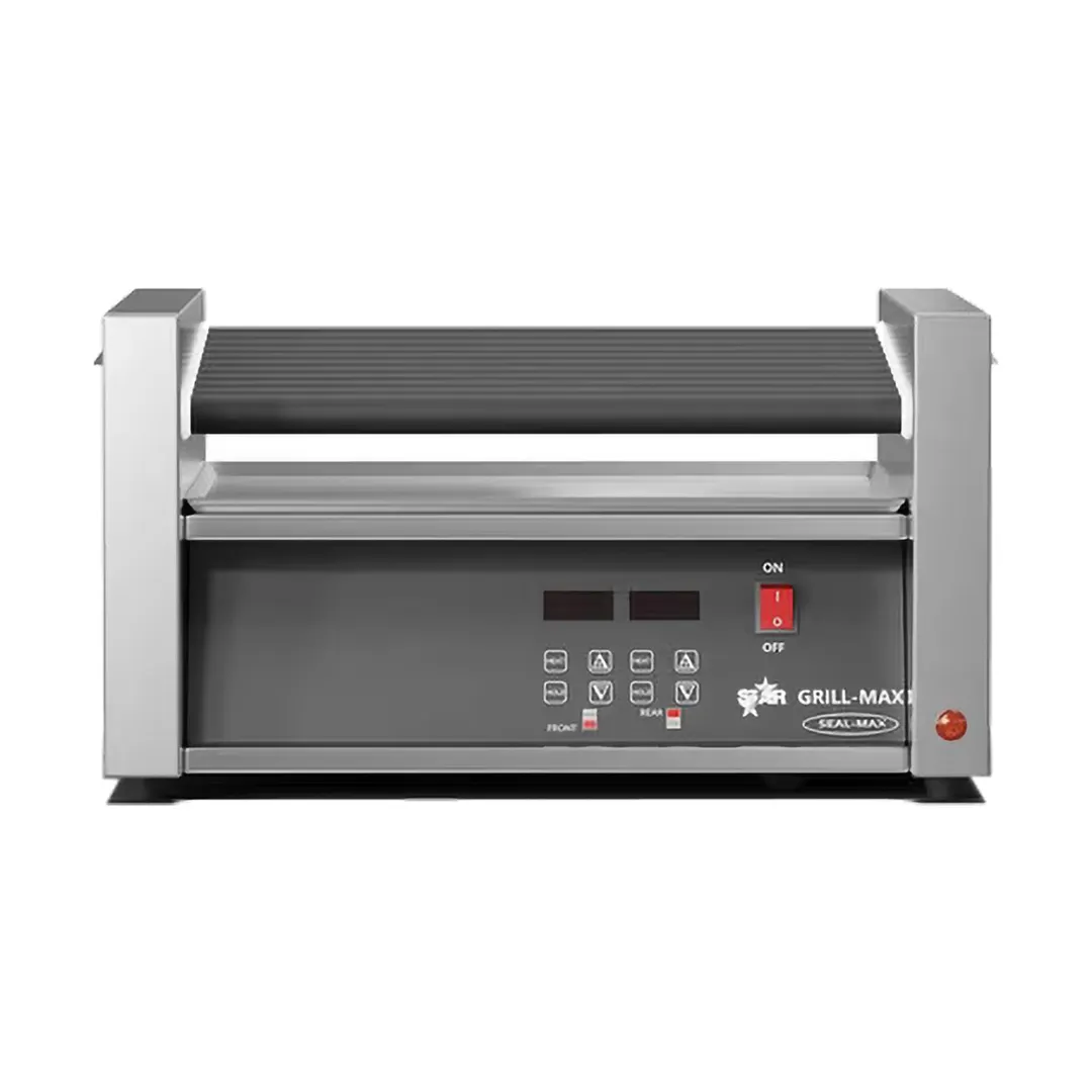 Star 30STE Grill-Max® Hot Dog Grill, 30 Hot Dogs, Staltek Non-Stick Rollers, Electronic Control
