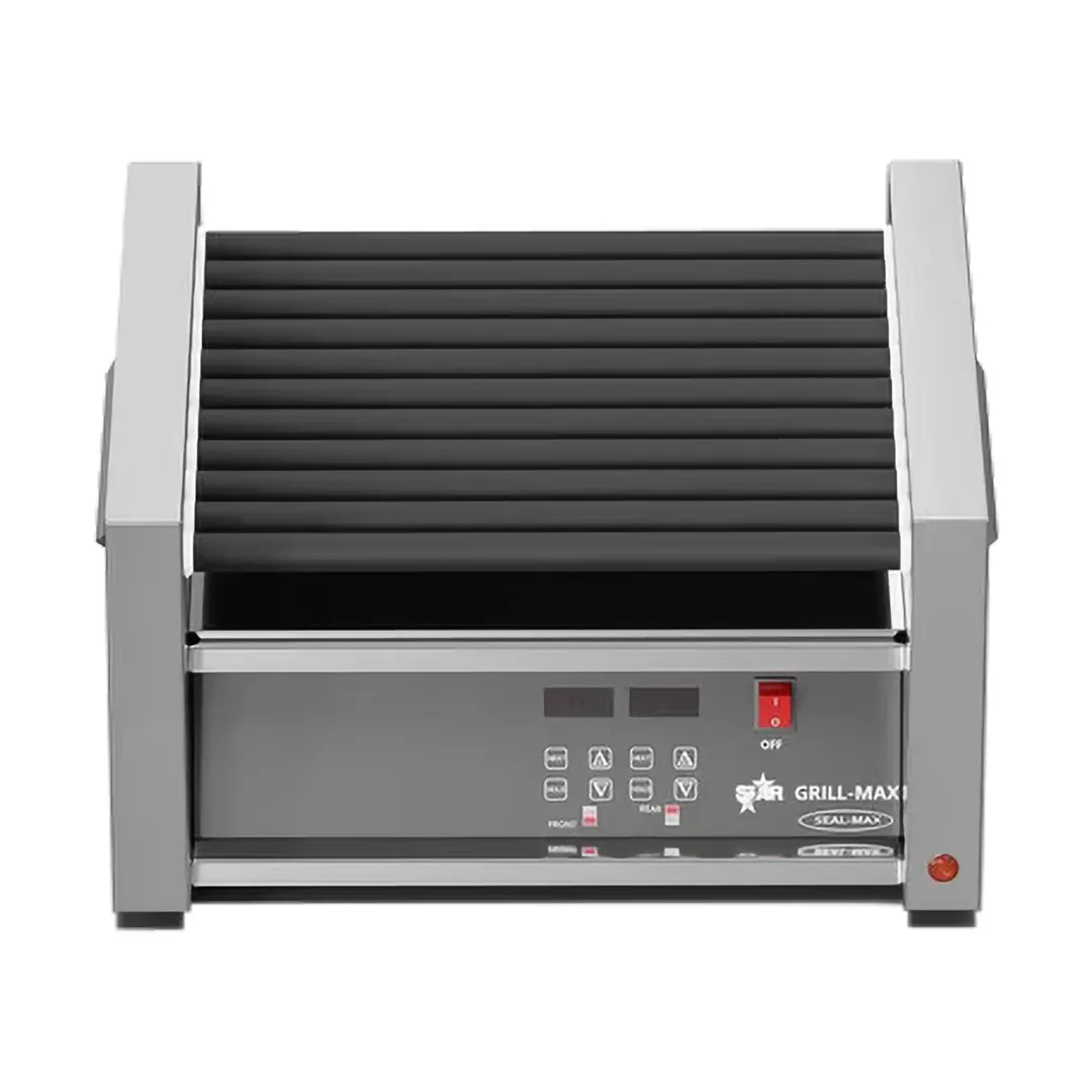 Star 30STE Grill-Max® Hot Dog Grill, 30 Hot Dogs, Staltek Non-Stick Rollers, Electronic Control